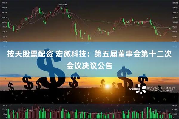按天股票配资 宏微科技：第五届董事会第十二次会议决议公告